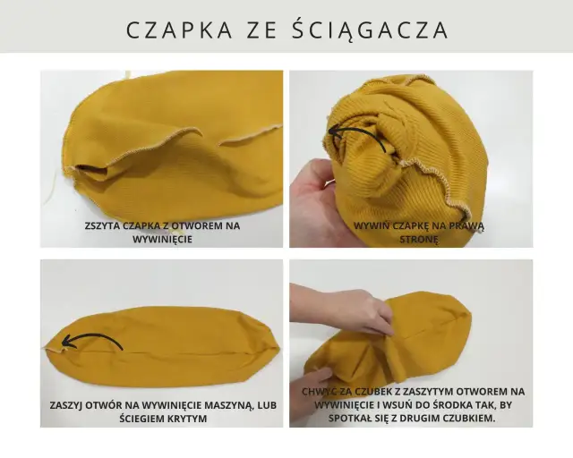 Jak uszyć czapkę z dzianiny - proste instrukcje krok po kroku!