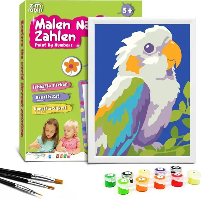 Malen nach Zahlen für Kinder: Tipps, Motive & die richtige Auswahl