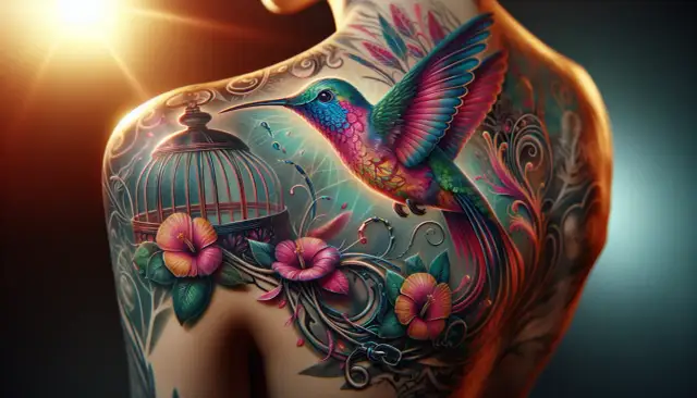 Tatuaż koliber znaczenie: co symbolizuje ten magiczny ptak?