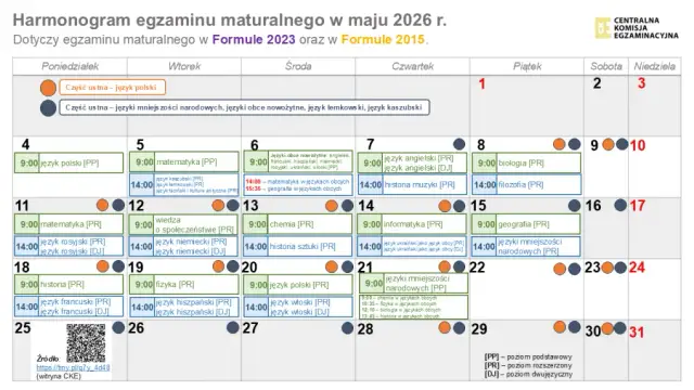 Kiedy są egzaminy zawodowe 2026? Pełny harmonogram CKE