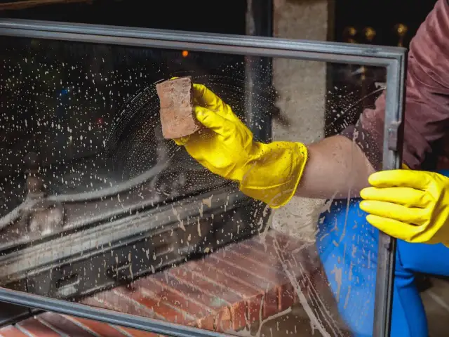 Czym czyścić szybę w kominku? Domowe sposoby i profesjonalne triki