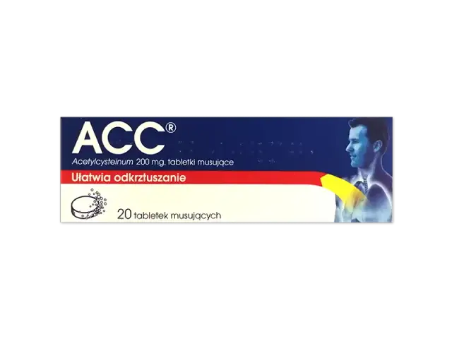 ACC na co jest? Działanie, zastosowanie i skutki uboczne