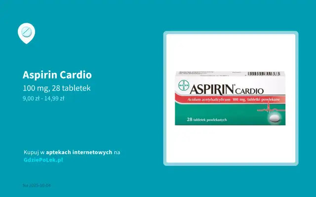 Aspirin Cardio na co? Kluczowe informacje o działaniu i zastosowaniu