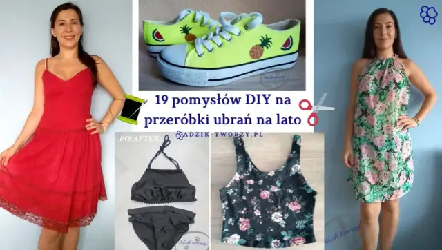Stare ubrania? Upcykling bez szycia! Pomysły na drugie życie DIY