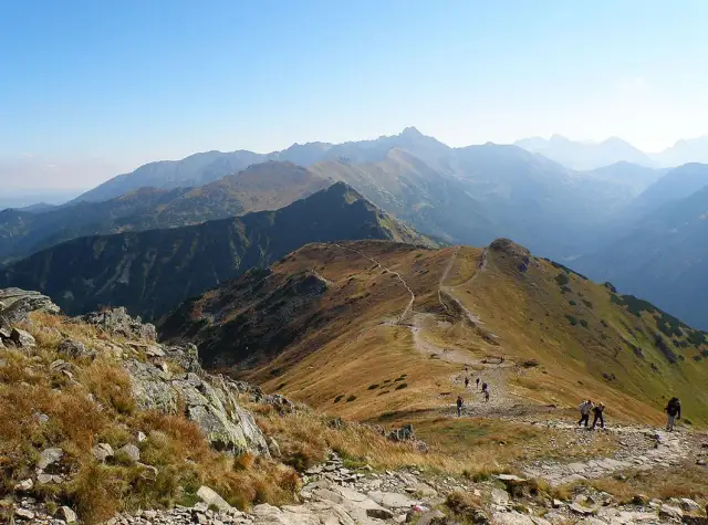 Szczegółowy opis szlaku na Czerwone Wierchy z Doliny Kościeliskiej - mapa, porady