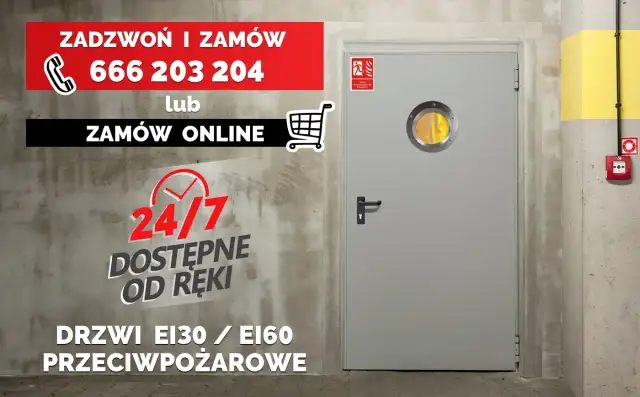 Drzwi EI30 do kotłowni: Kiedy obowiązkowe? Przewodnik eksperta