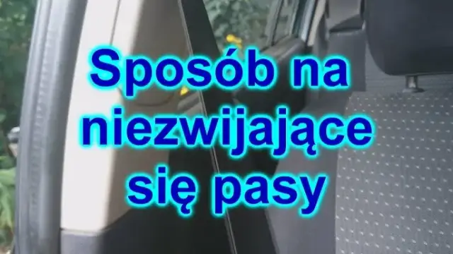 Jak naprawić pasy bezpieczeństwa w samochodzie - uniknij niebezpieczeństw