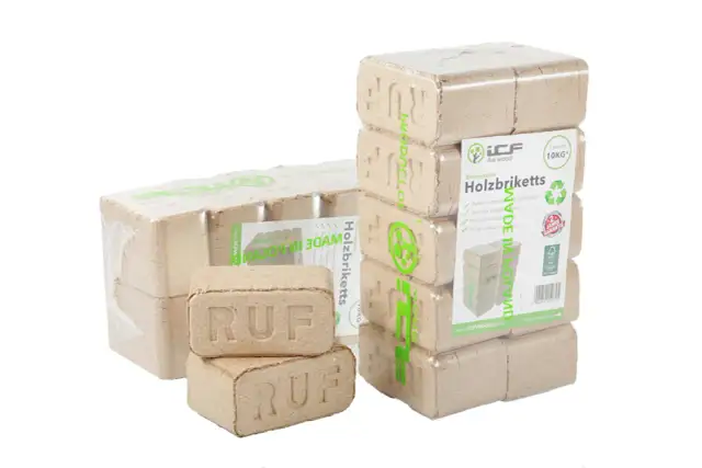 Brykiet RUF: Co to znaczy? Maksymalna wydajność w Twoim piecu