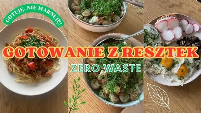 Pusta lodówka? Wyczaruj obiad z niczego! Proste przepisy zero waste