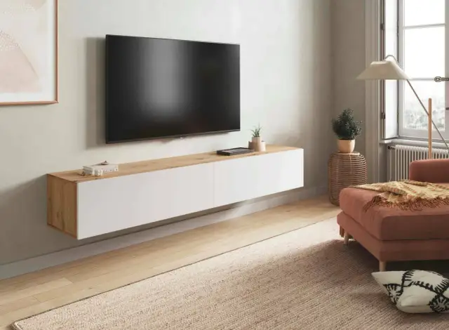 Muebles TV suspendidos: Guía experta para un salón moderno y funcional