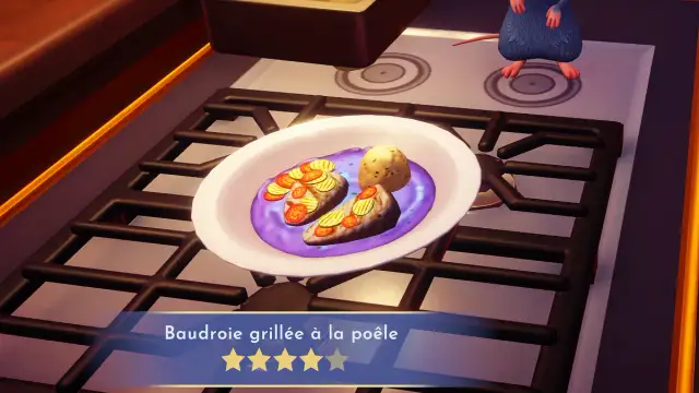 Baudroie grillée DDLV: Le secret pour 4194 énergie et 2500 or