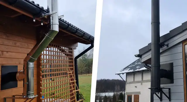Komin zewnętrzny: Zgłoszenie czy pozwolenie? Poznaj przepisy!