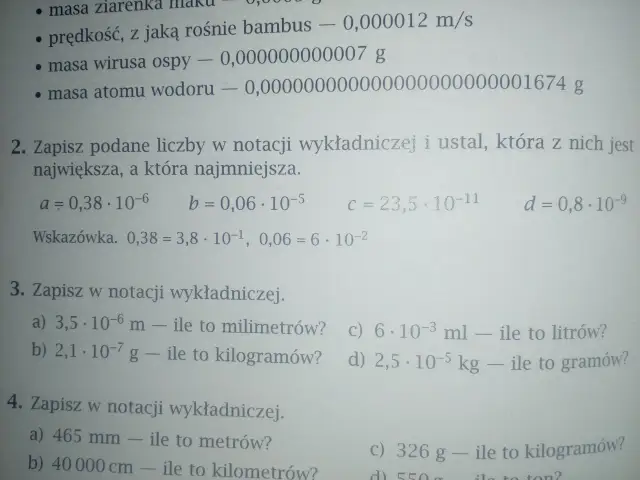 Notacja wykładnicza: Zapisz małe liczby bezbłędnie! Poradnik