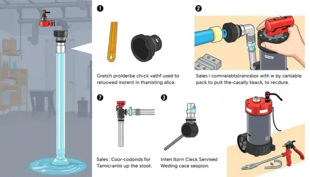 Jak zamontować zawór zwrotny do pompy głębinowej? Poradnik krok po kroku