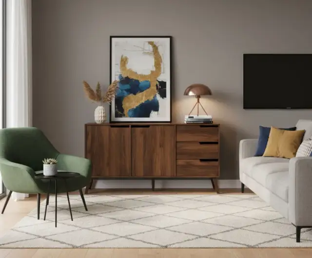 Jakie meble do salonu? Trendy, triki i style - przewodnik Jagody Błaszczyk