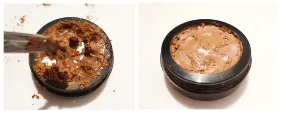 Jak naprawić pokruszony cień bez alkoholu? 5 prostych metod