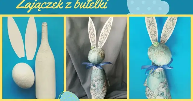 Jak zrobić zająca z butelki? Kreatywny DIY na Wielkanoc!