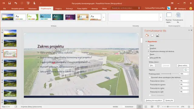 Jak ustawić tło w PowerPoint, by prezentacja zachwycała każdego odbiorcę