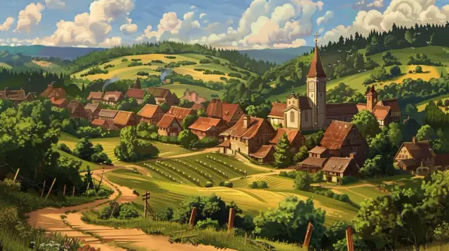 Poznaj Chwałków: atrakcje i historia malowniczej miejscowości