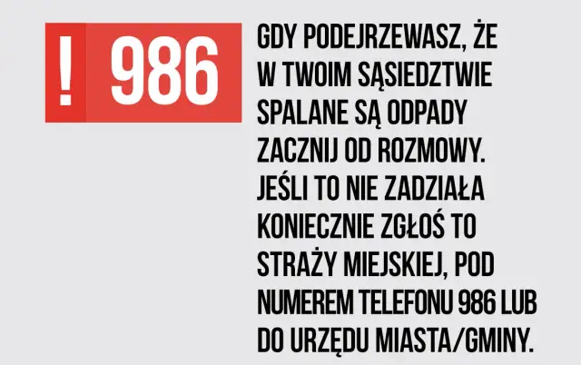 Co zrobić gdy ktoś pali śmieci? Jak uniknąć zagrożeń dla zdrowia