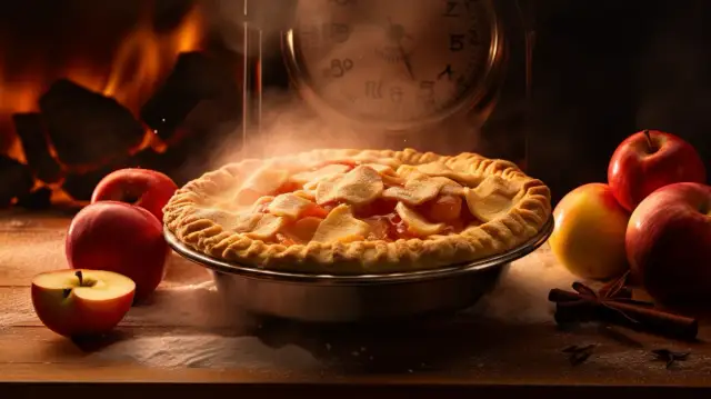 Jak długo piec jabłecznik na kruchym cieście - czas i temperatura pieczenia