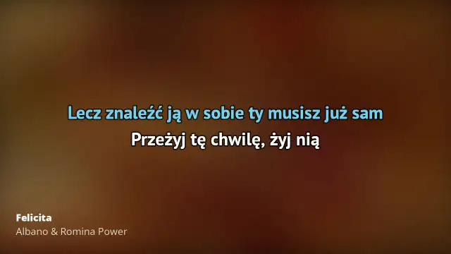 Kto śpiewa Felicita? Poznaj artystów i historię tej piosenki