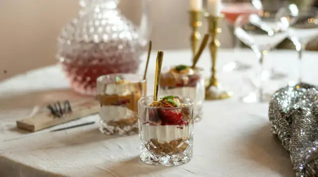 Silvester Dessert im Glas: Schnelle & elegante Rezepte für Ihre Party