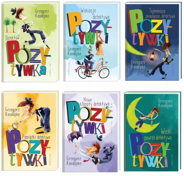  Książki Grzegorza Kasdepke, autora Detektywa Pozytywki i Przygody Koziołka Matołka | Kup online