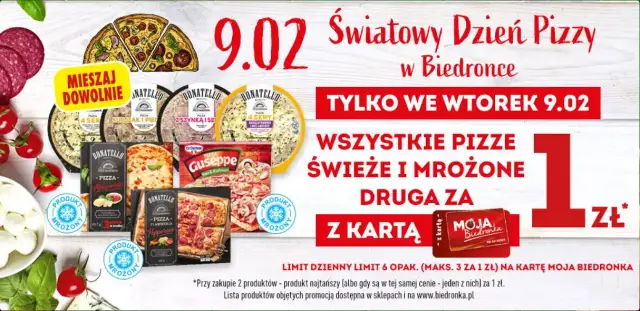 Ile kosztuje pizza w Biedronce? Sprawdź ceny i rodzaje dostępnych pizz
