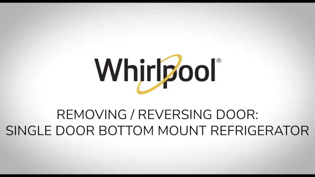 Jak przełożyć drzwi w lodówce Whirlpool - łatwe kroki na YouTube