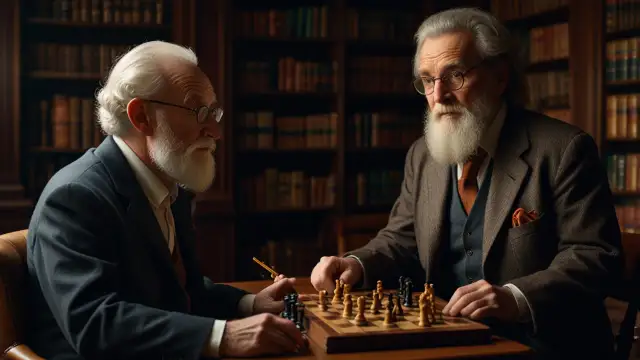 Freud kontra Lewis: Walka gigantów w swoim ostatnim spotkaniu