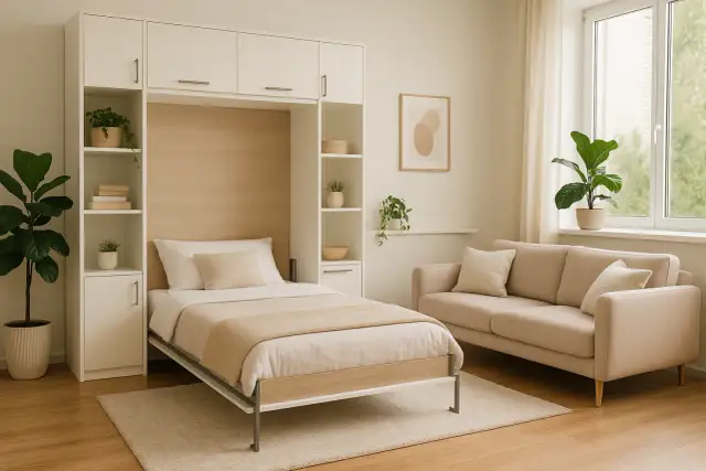 Jak urządzić salon połączony z sypialnią, aby zyskać funkcjonalną przestrzeń