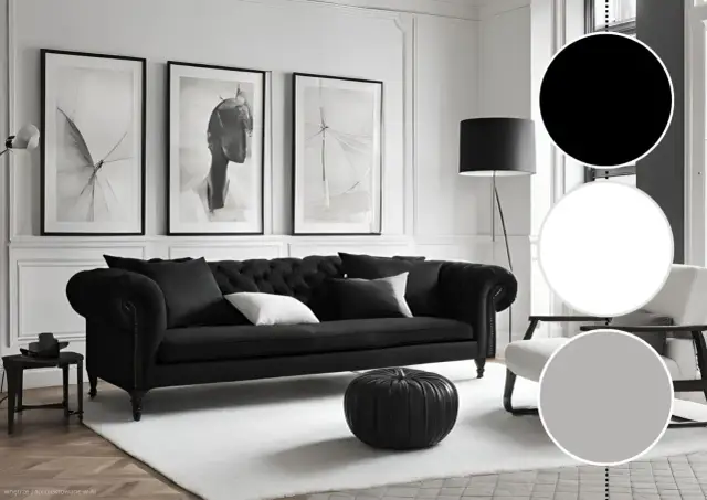Jakie poduszki do czarnej kanapy? Stwórz stylowy salon!