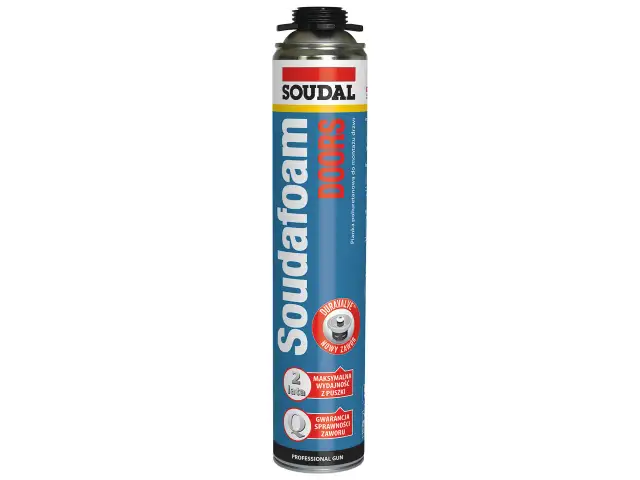 Pianka do drzwi: niskoprężna to podstawa! Jak wybrać i montować?