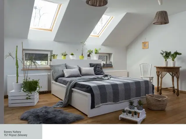 Jak łączyć kolory na poddaszu, aby stworzyć przestronną przestrzeń