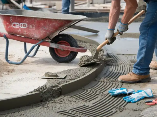 Precyzyjna ilość cementu do zaprawy w taczce. Uniknij kosztownych błędów!