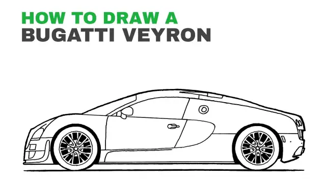 Jak narysować Bugatti Veyron? Realizm w 4 krokach!