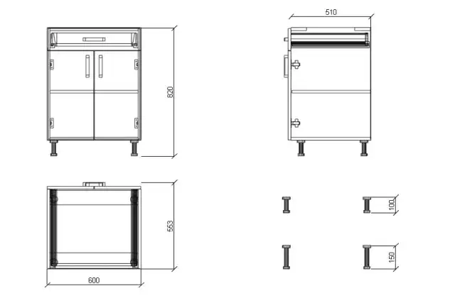 Jaka wysokość mebli kuchennych zapewni komfort i ergonomię?