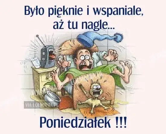 Śmieszne życzenia na poniedziałek: Gotowe teksty i memy do wysłania