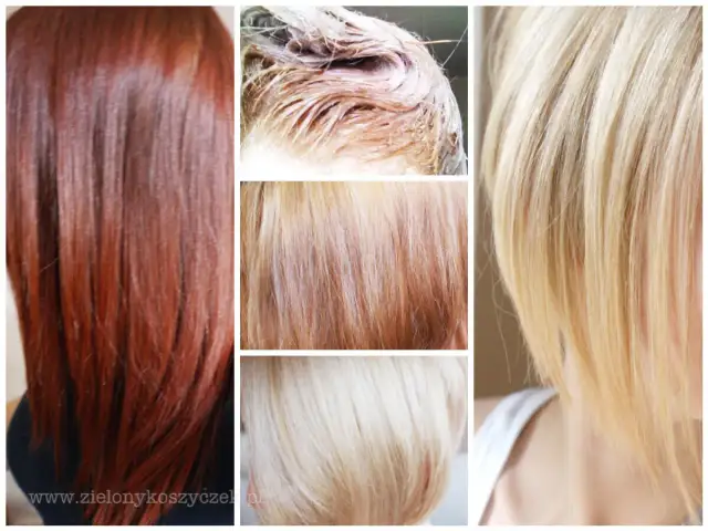 Rozjaśnianie włosów po hennie: jak uniknąć zieleni i zniszczeń?