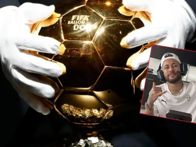 Złota Piłka FIFA, o którą pyta wielu fanów, czy Neymar ją kiedyś zdobędzie? Piłkarz w słuchawkach z gestem "na luzie".