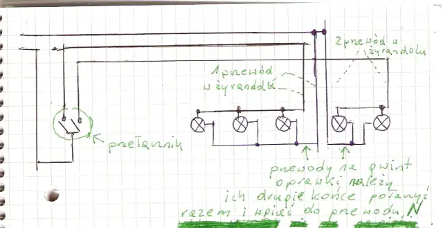 Jak podłączyć żyrandol 5 żarówek bezpiecznie i skutecznie?