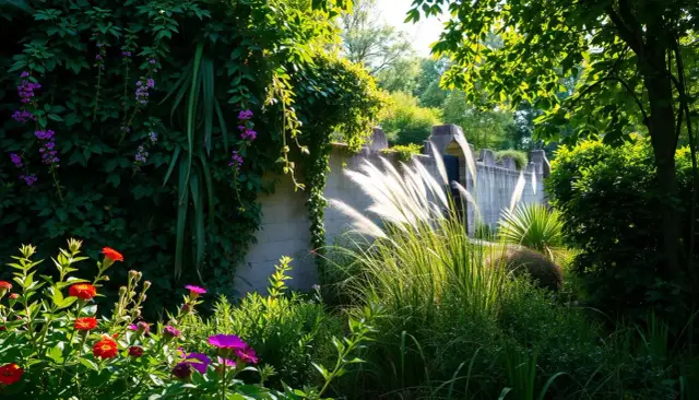 Jak zamaskować betonowy płot? Efektowne metody i porady na każdą kieszeń