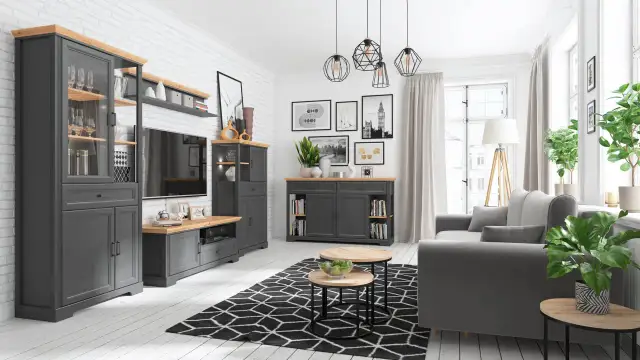 Jaki dywan do szarej kanapy i brązowych mebli - idealne połączenia kolorów