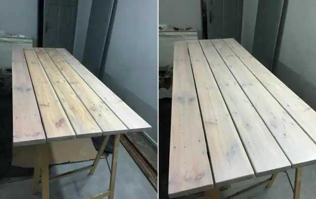 Stół ze starych desek: Przewodnik DIY krok po kroku