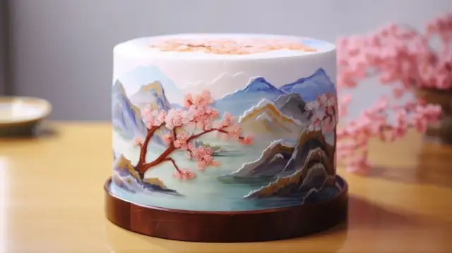Tort w stylu japońskim: unikalny smak i estetyka Kraju Kwitnącej Wiśni
