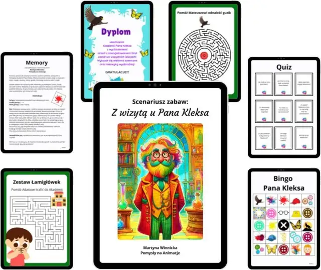 Gra Akademia Pana Kleksa: Magiczna Przygoda dla Fanów Książki