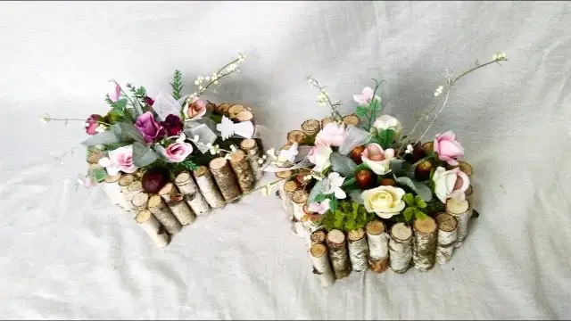 Jak łatwo zrobić stroik na cmentarz w kształcie serca – krok po kroku