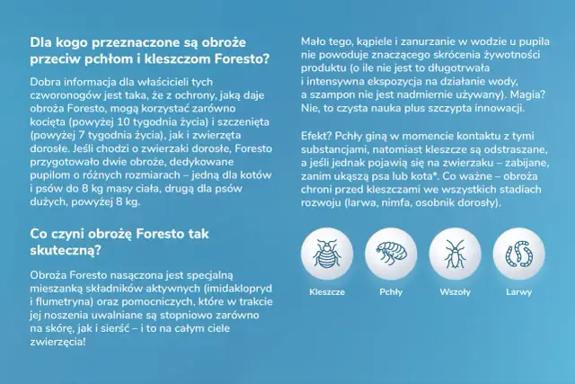 Obroża Foresto od jakiego wieku - ważne informacje dla właścicieli zwierząt