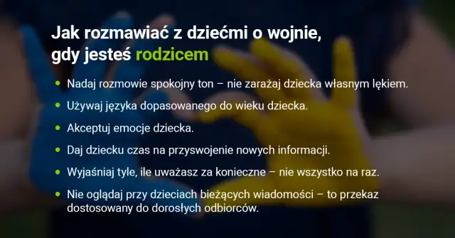 Jak rozmawiać z dzieckiem o wojnie, by uniknąć strachu i niepokoju